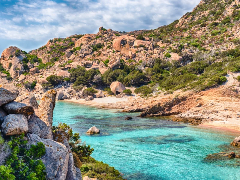 Scenic,View,Over,The,Picturesque,Cala,Corsara,In,The,Island