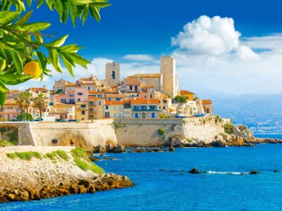 View,Of,The,City,Of,Antibes,,Provence,,Cote,D’azur,,A