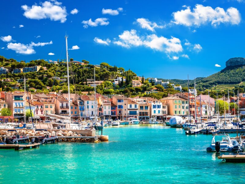 Cassis,,France.,Idyllic,Coastal,Town,Of,Cassis,On,French,Riviera