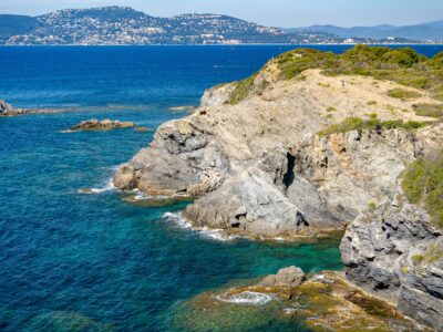The,Beautiful,Coastline,Of,The,Presqu’ile,De,Giens,(giens,Peninsula)