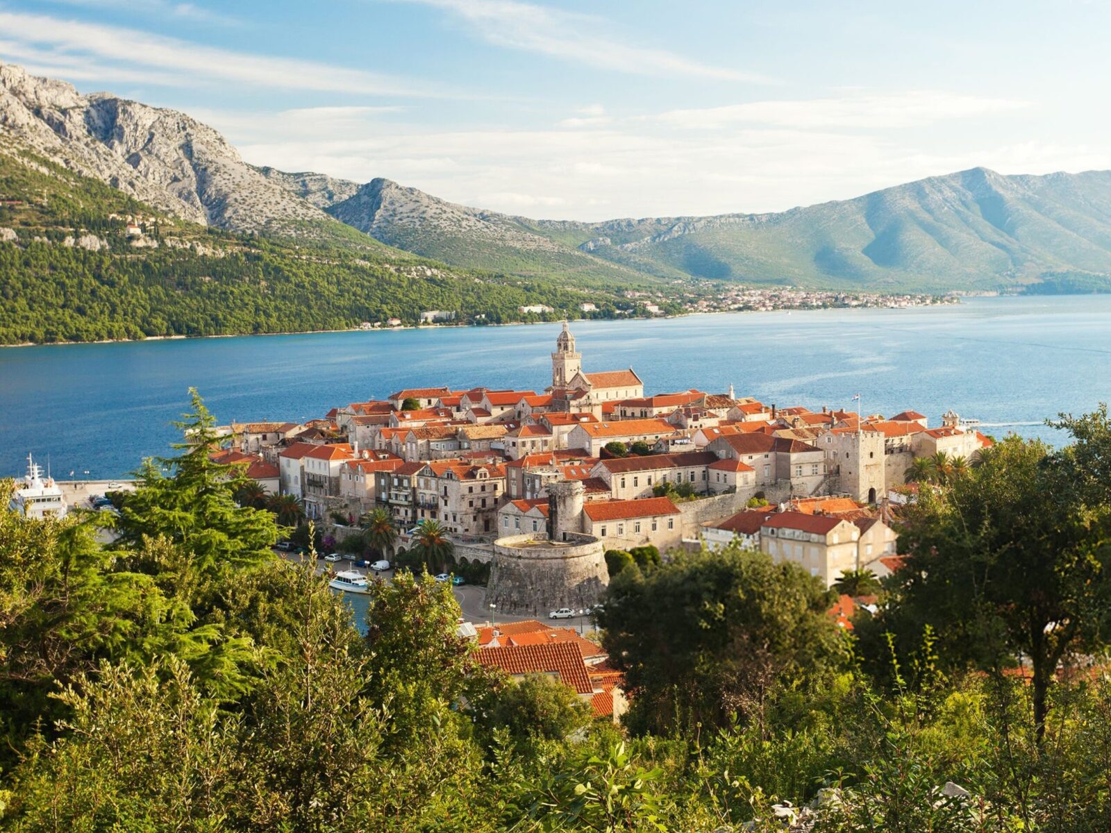 Famous,Town,Of,Korcula,,Croatia