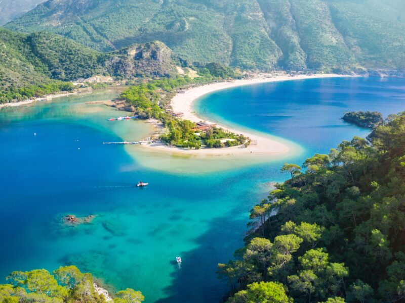 Blue,Lagoon,Aerial,View,,Oludeniz,,Turkey
