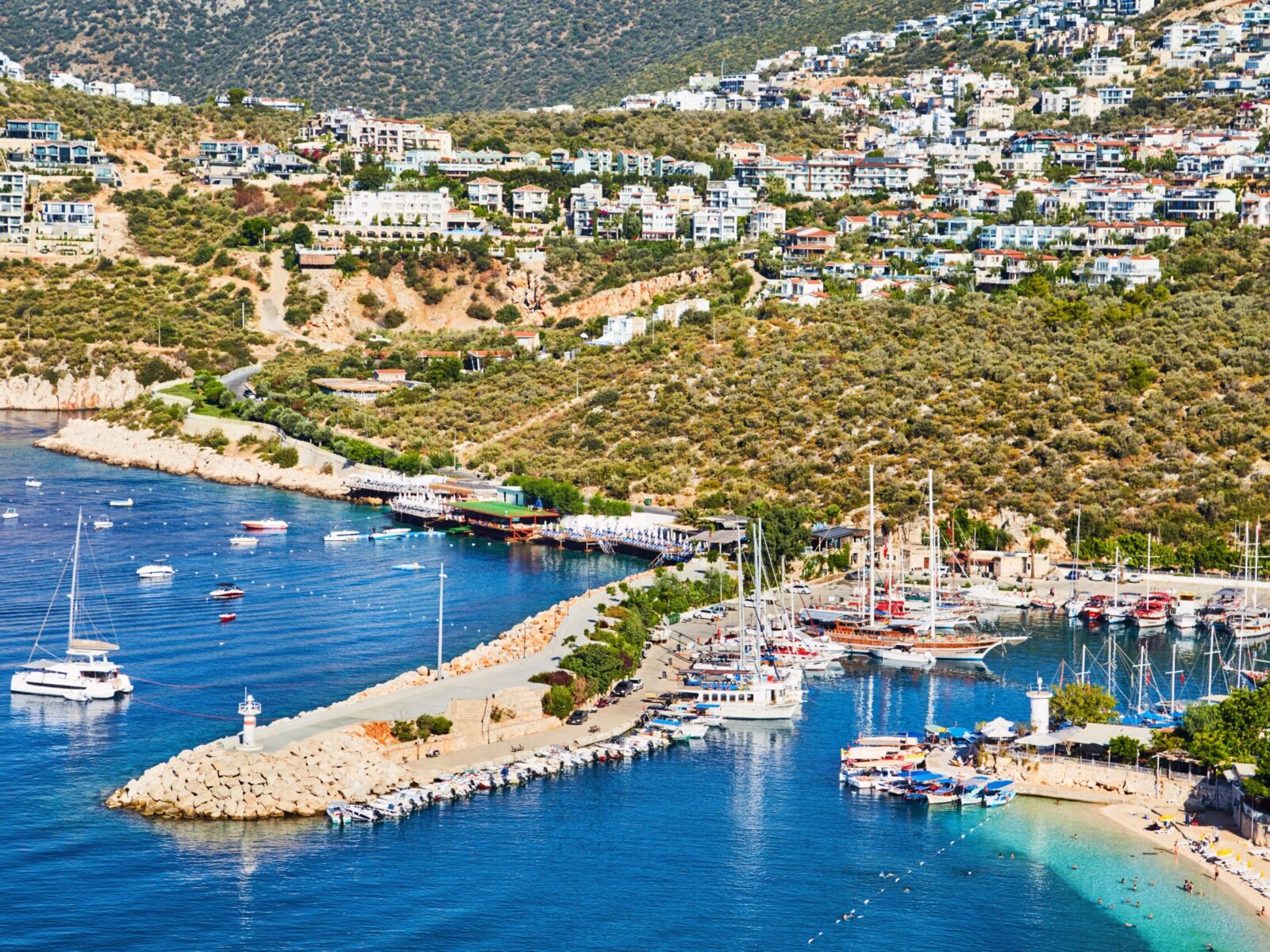 Town,Of,Kalkan,One,Of,The,Beautiful,Touristic,Place,Along