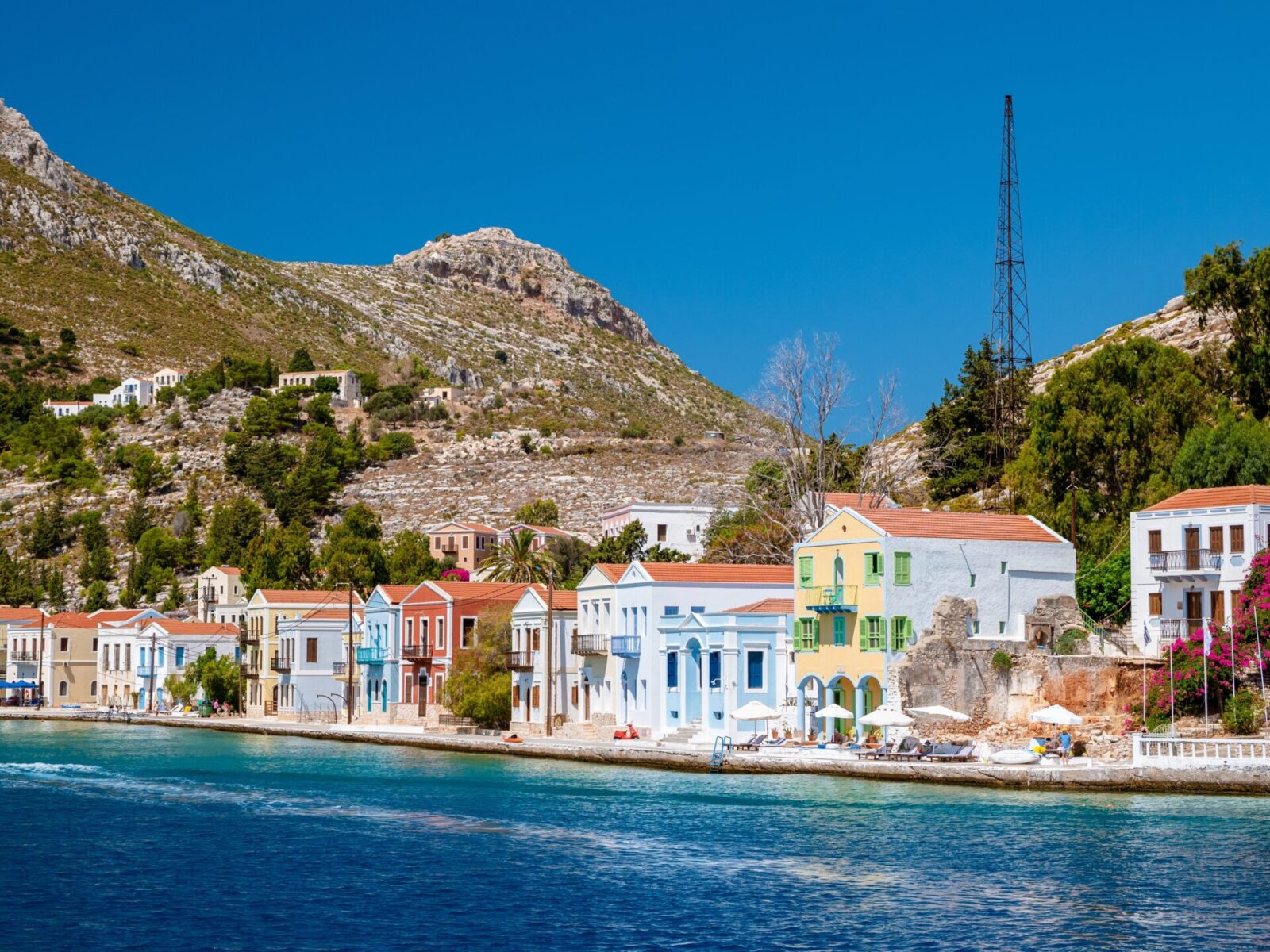 Kastellorizo,Island,,Megisti,Harbor,Greek,Village,Between,Turkey,Kas,And