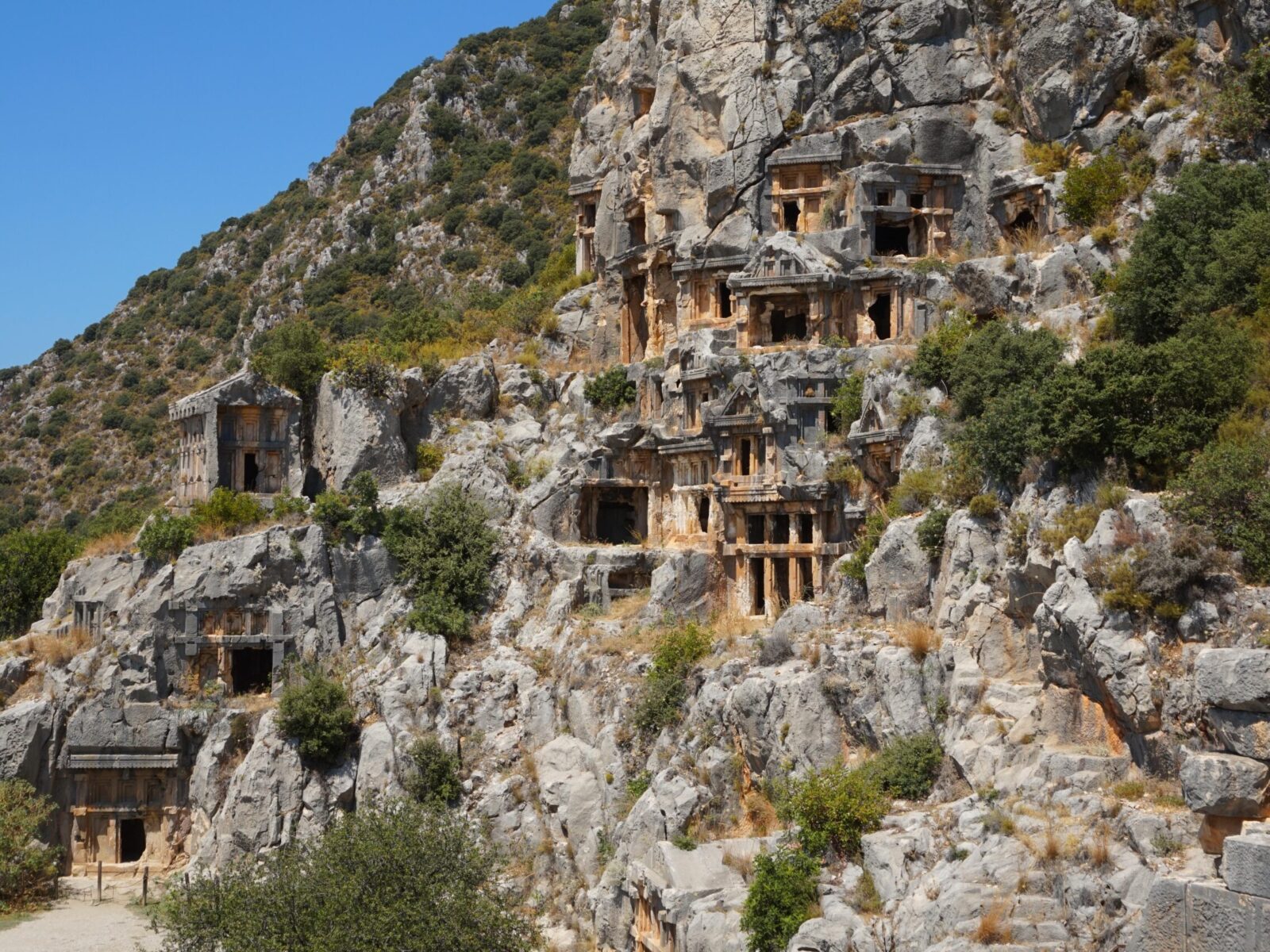 Myra,Turkey,Antique,Lycian,Tomb