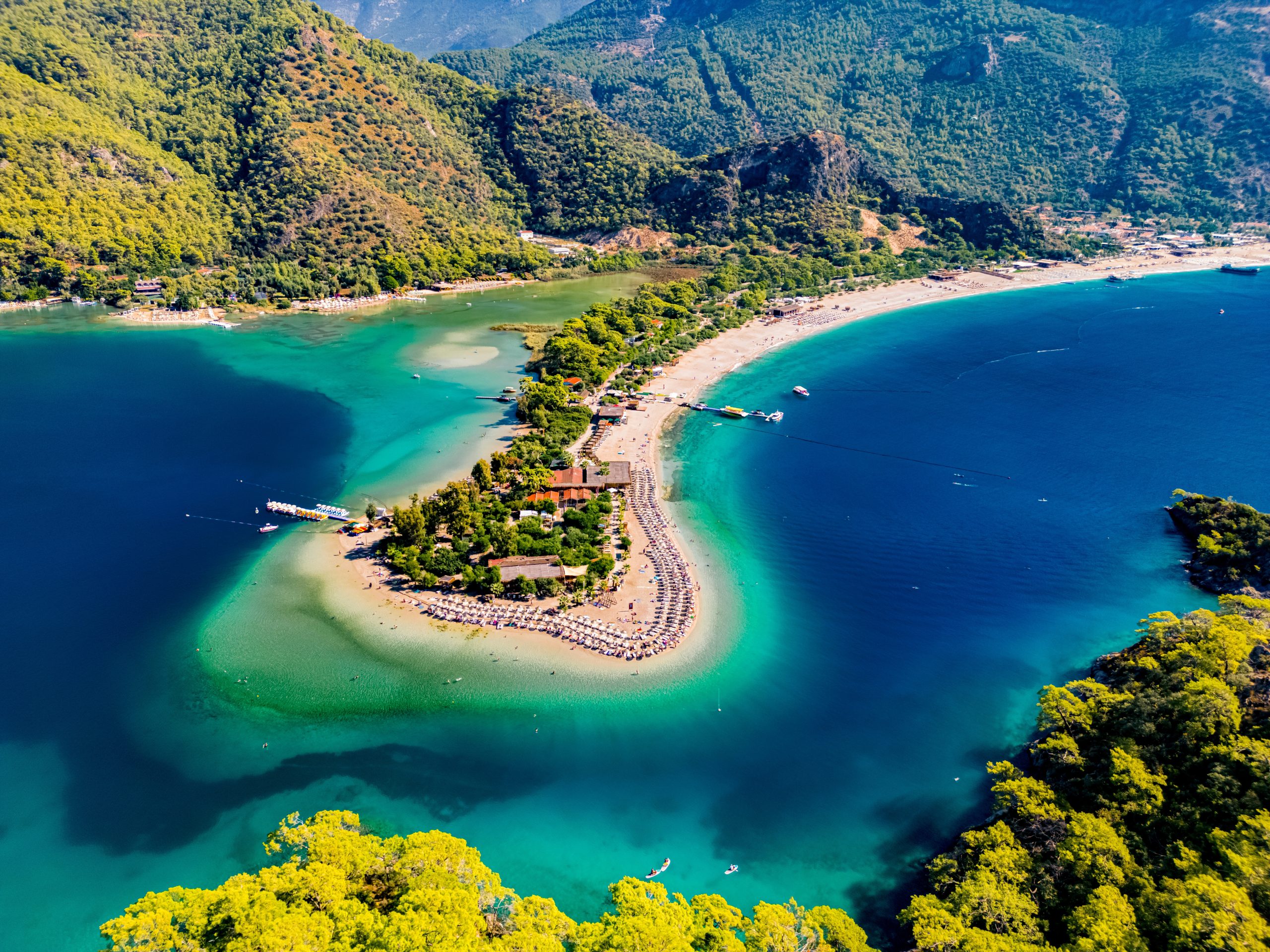 Aerial,View,Of,Oludeniz,In,District,Of,Fethiye,,Mugla,Province,