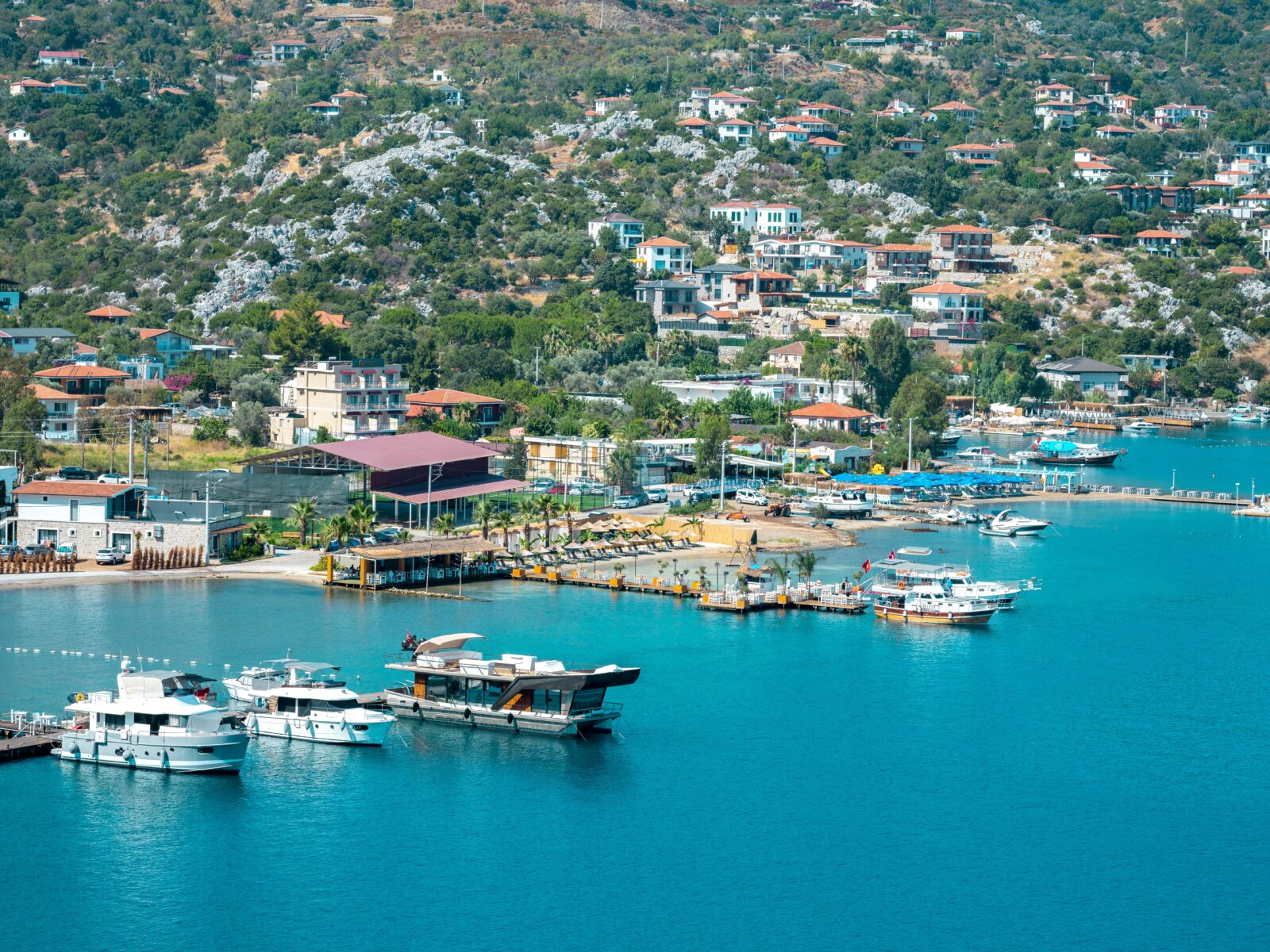 Resort,Town,Selimiye,On,The,South,West,Coast,Of,Turkey